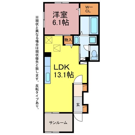 サンシャイン　フラワーの物件間取画像